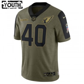 Arizona Cardinals Tröjor Pat Tillman 40 Nike 2021 Salute to Service - Barn